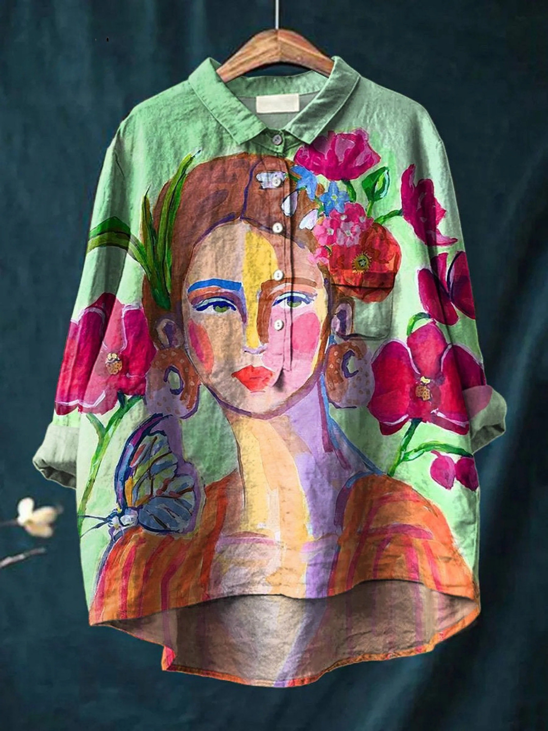Lily | Camicia casual da donna ritratto