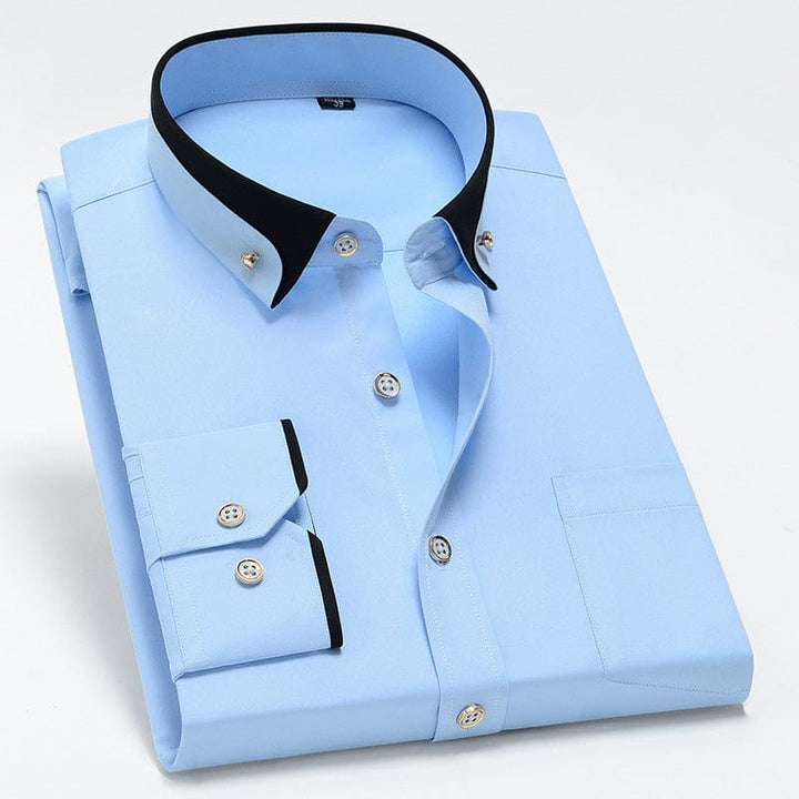 CAMICIA CLASSICA CON DETTAGLI ELEGANTI