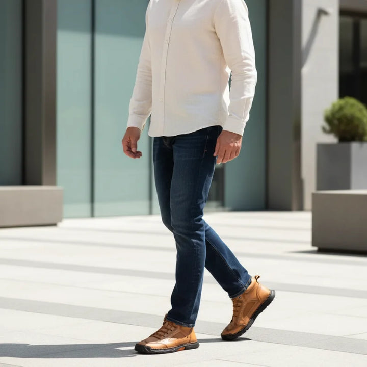 Salkin | Scarpe in Pelle Resistente con Supporto Quotidiano