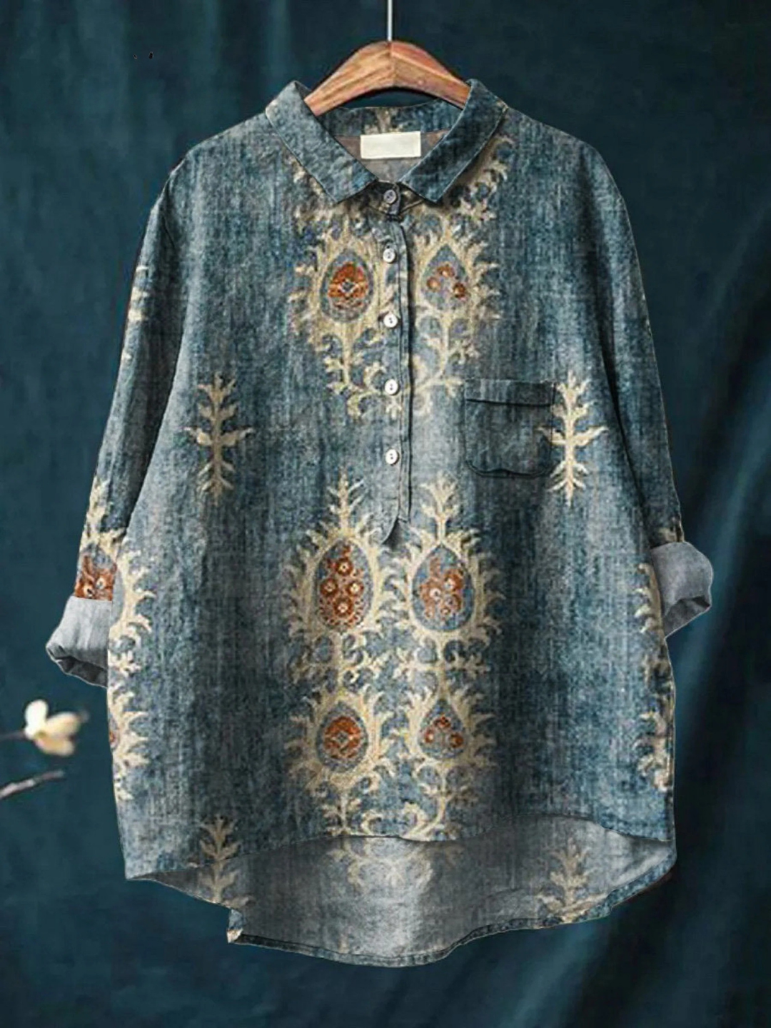 Daisy | Camicia Casual da Donna in Stile Etnico
