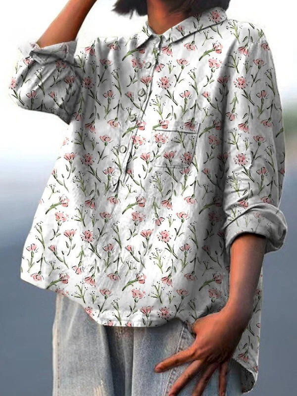 Ruby | Camicia casual da donna floreale