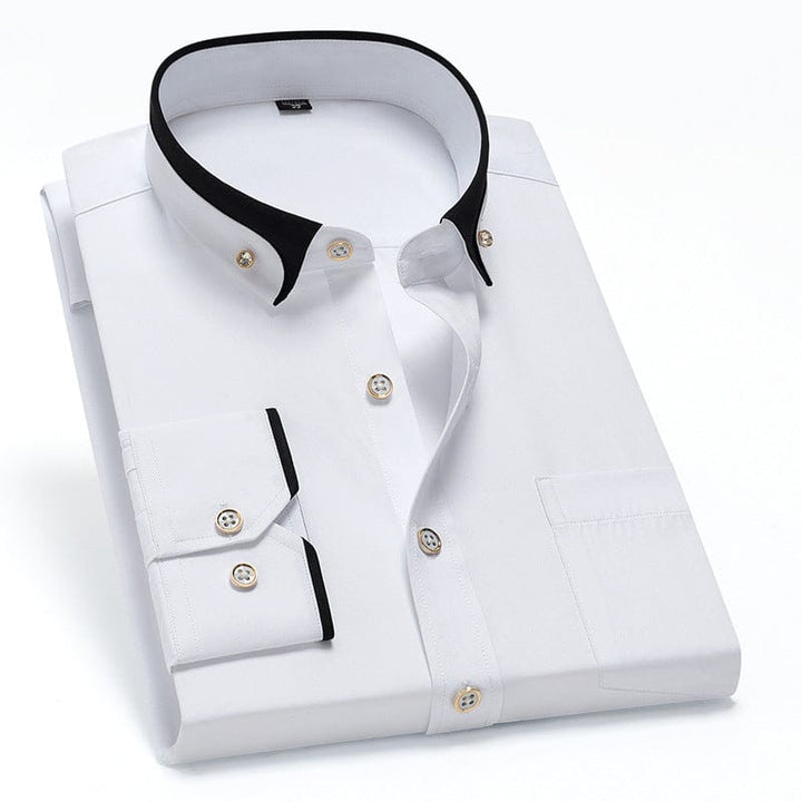 CAMICIA CLASSICA CON DETTAGLI ELEGANTI