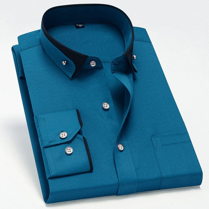 CAMICIA CLASSICA CON DETTAGLI ELEGANTI