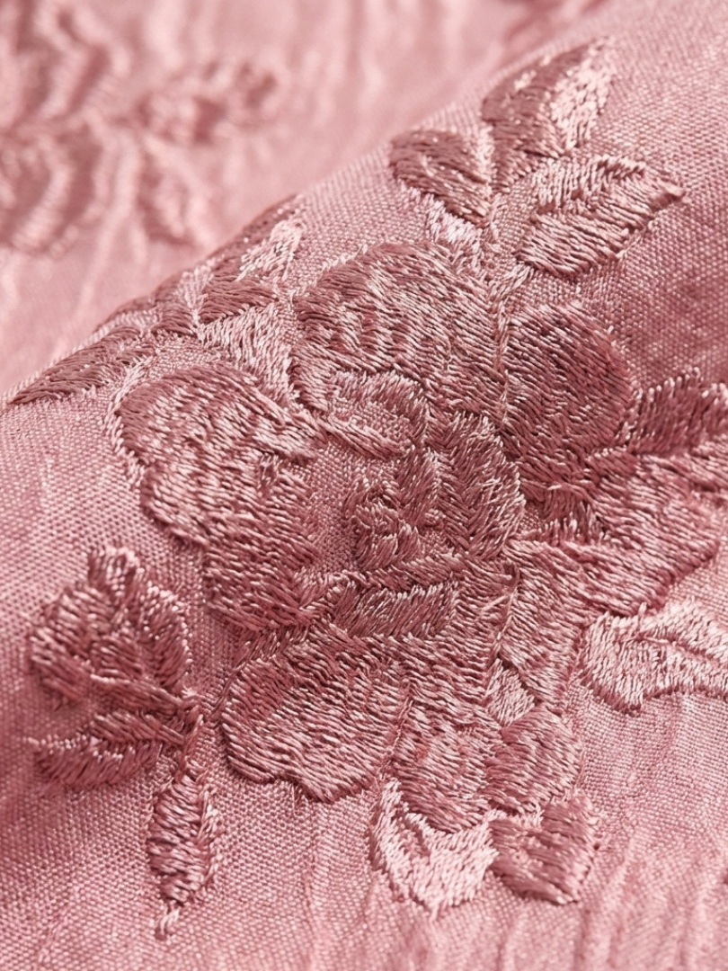 Xanthea | Abito lungo a camicia floreale con maniche corte e cintura