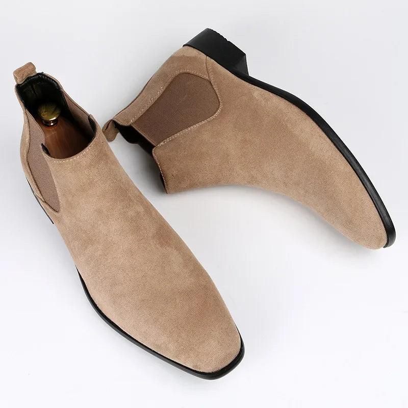 Job | Eleganti Stivali Chelsea Beige per l'Uomo Attento allo Stile