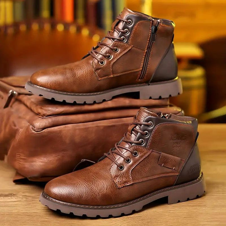Bill | Stivali in Pelle Eleganti con Cerniera Laterale
