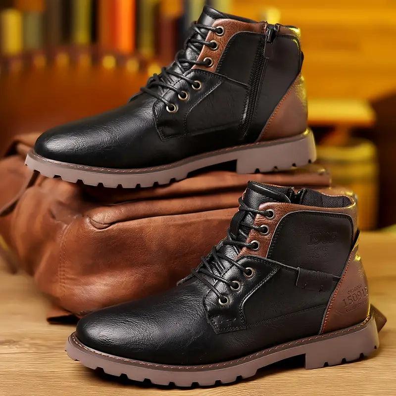 Bill | Stivali in Pelle Eleganti con Cerniera Laterale