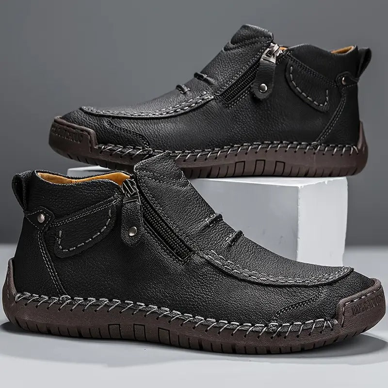 Ulrik | Scarpe Comfort con Zip Laterale
