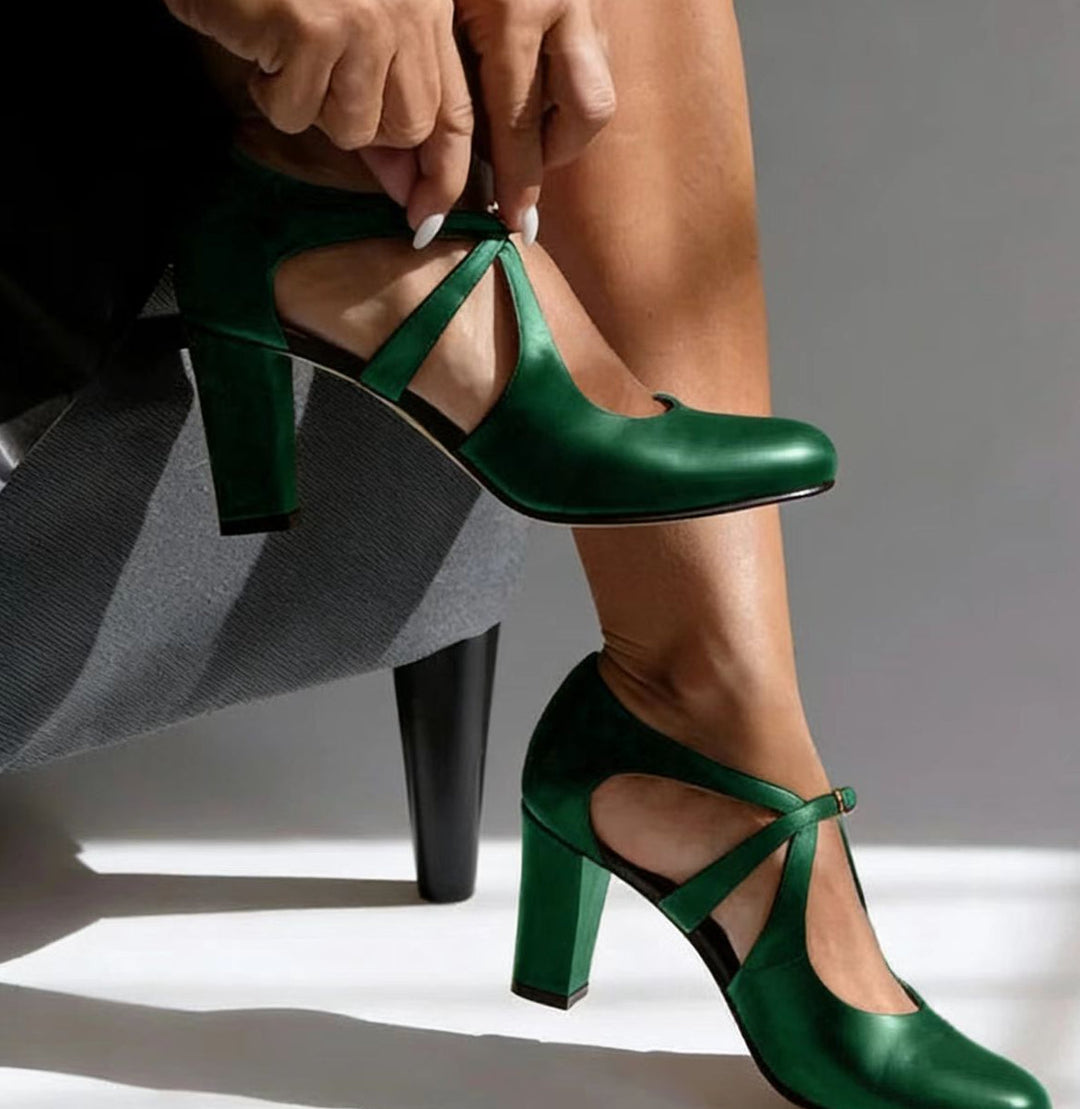 Camilla | Eleganti Tacchi in Pelle Confortevoli