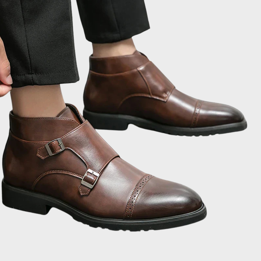 Dylan | Stivali Doppi Monk in Pelle Sintetica