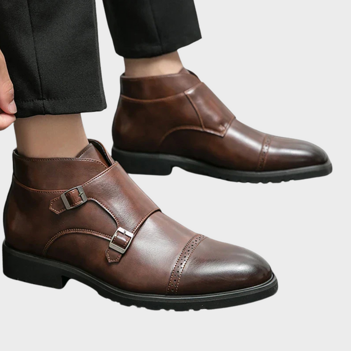 Dylan | Stivali Doppi Monk in Pelle Sintetica
