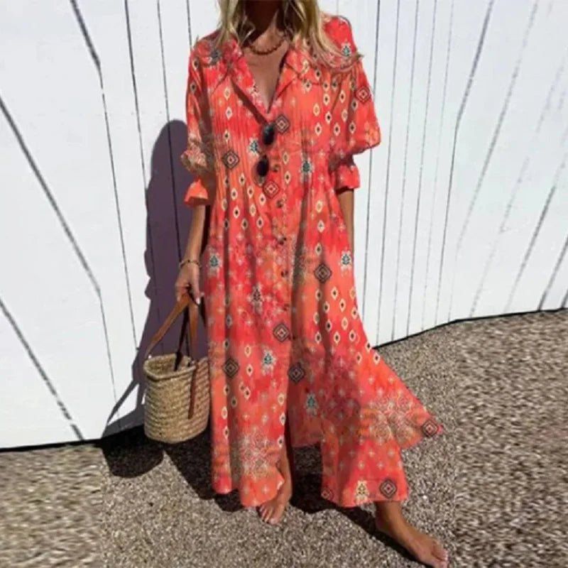 Zariah | Abito Bohemien Elegante