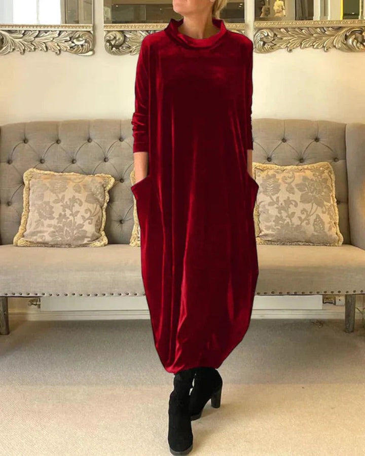 Eliza | Vestito in Velluto Relaxed