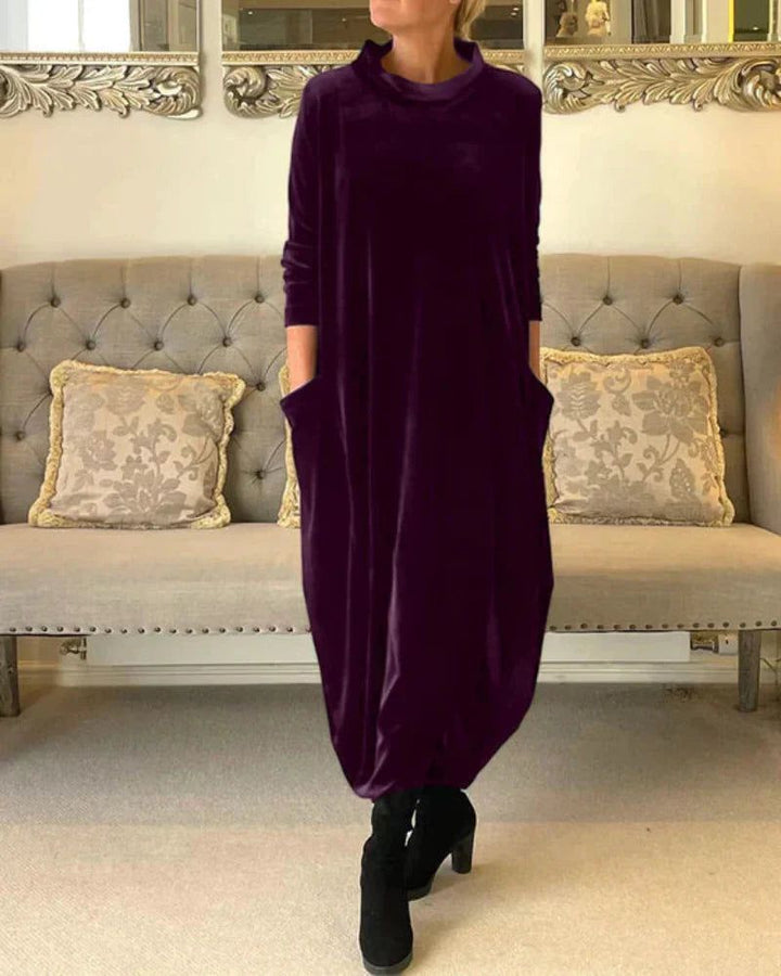 Eliza | Vestito in Velluto Relaxed