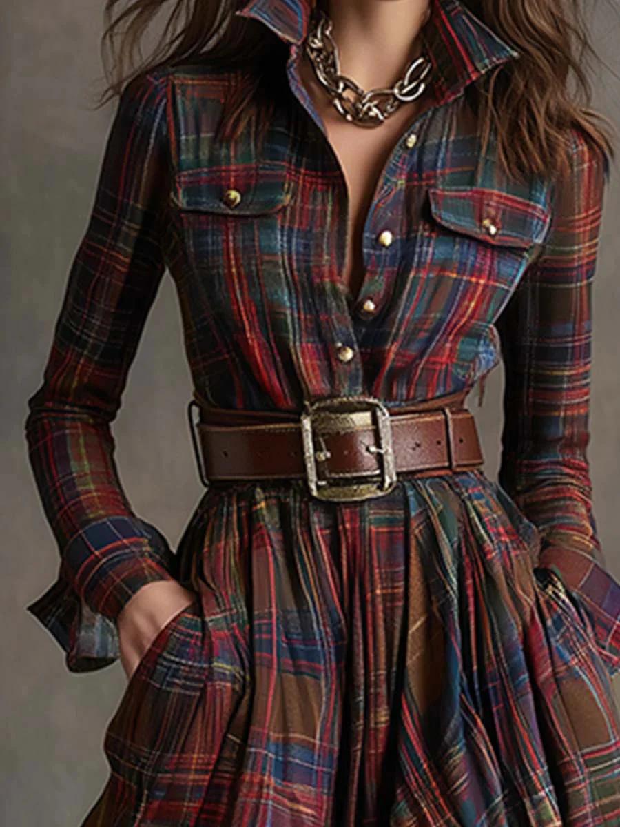 Scarlett | Abito Camicia con Cintura