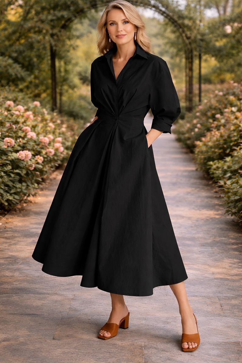 Monroe | Abito Maxi Floreale con Chiusura a Incrocio