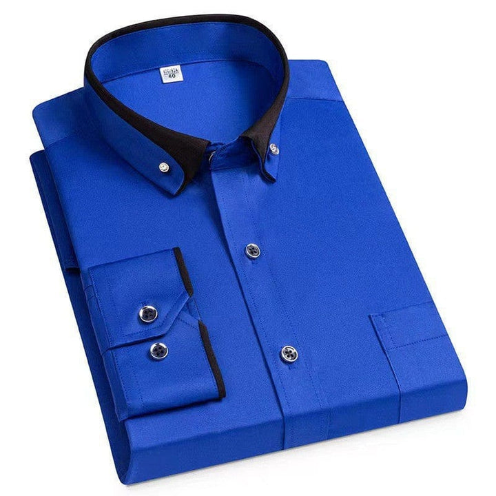 CAMICIA CLASSICA CON DETTAGLI ELEGANTI